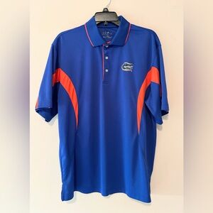 Blue and Orange Polo Shirt